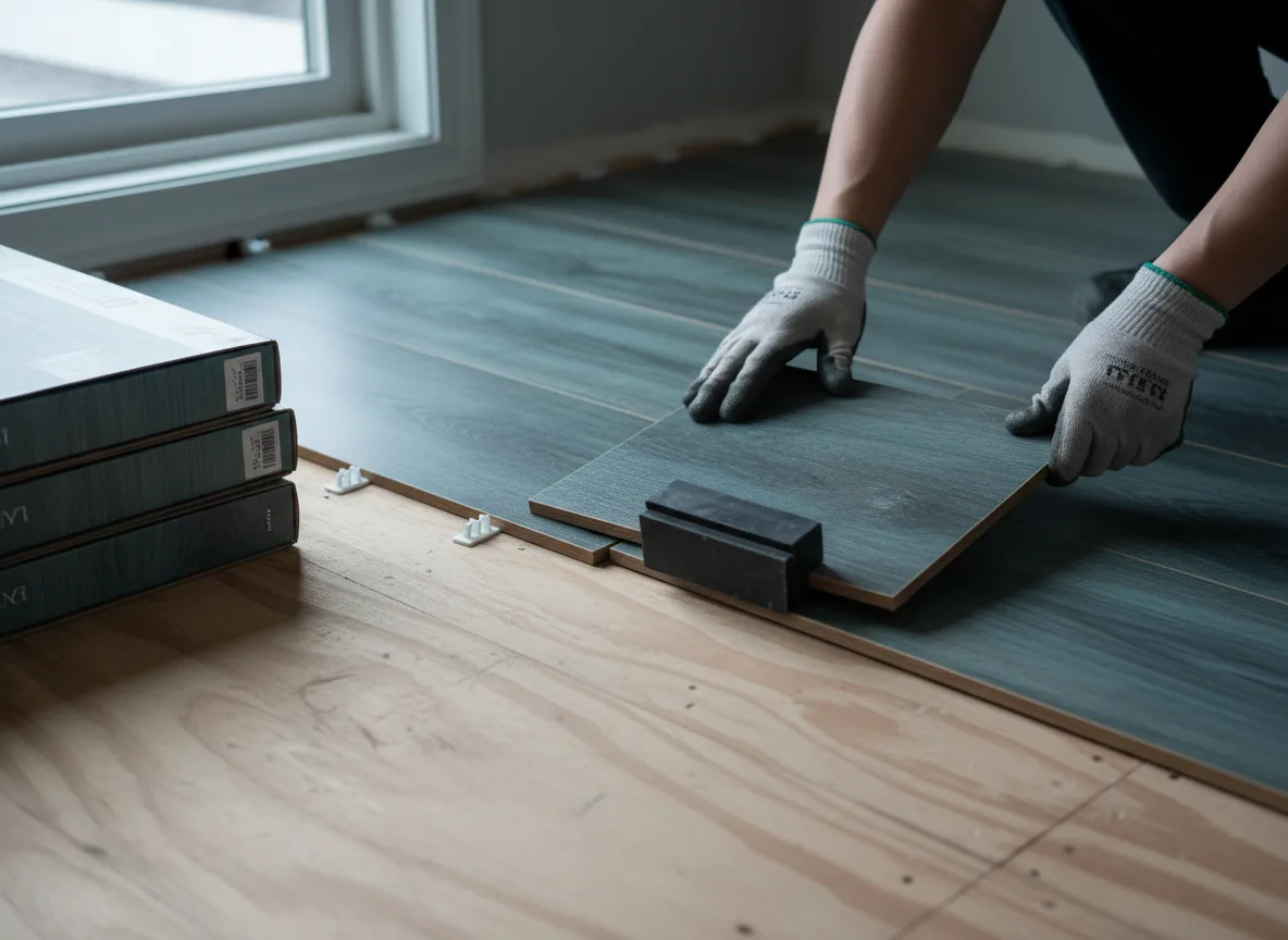 Luxury Vinyl Plank Installation company in National City, MI